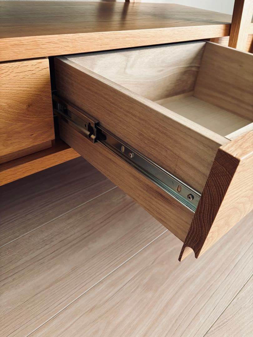 MUKU工房　ナラ材　テレビボード