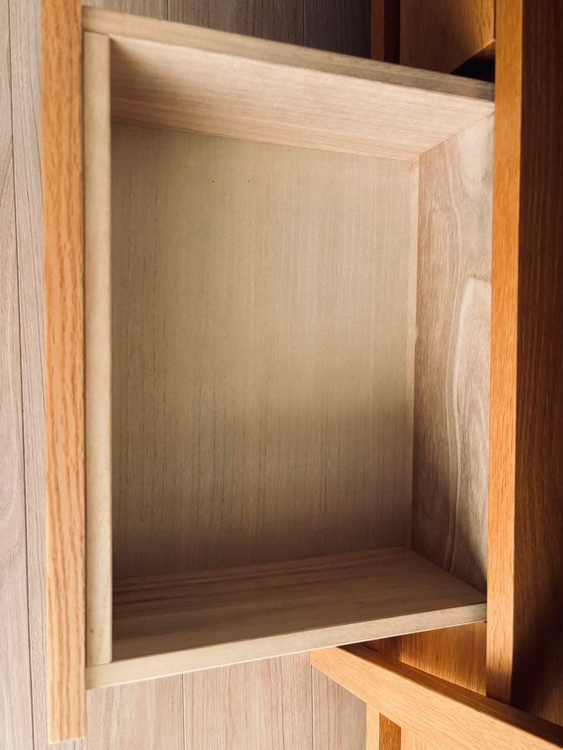 MUKU工房　ナラ材　テレビボード