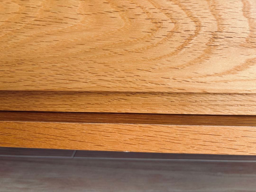 MUKU工房　ナラ材　テレビボード