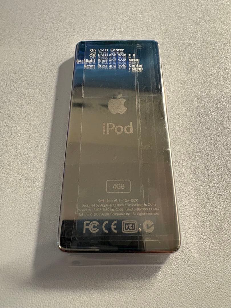 Apple iPod nano 第一世代 未使用品 MA005J/A