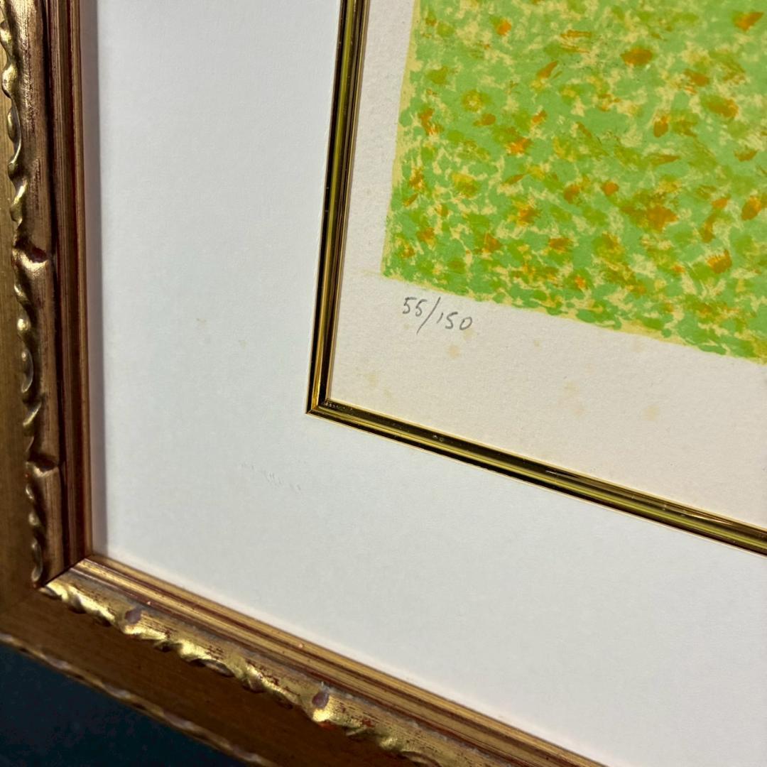 ジャン＝ピエール・カシニョール「大きな木」リトグラフ 大作 サイン入 豪華額装