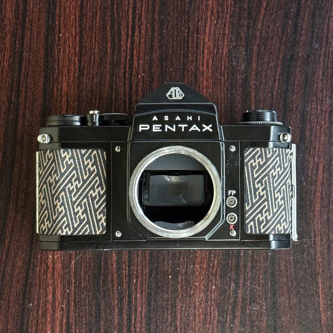 かつPENTAX S3 黒 & 55mm F1.8レンズ