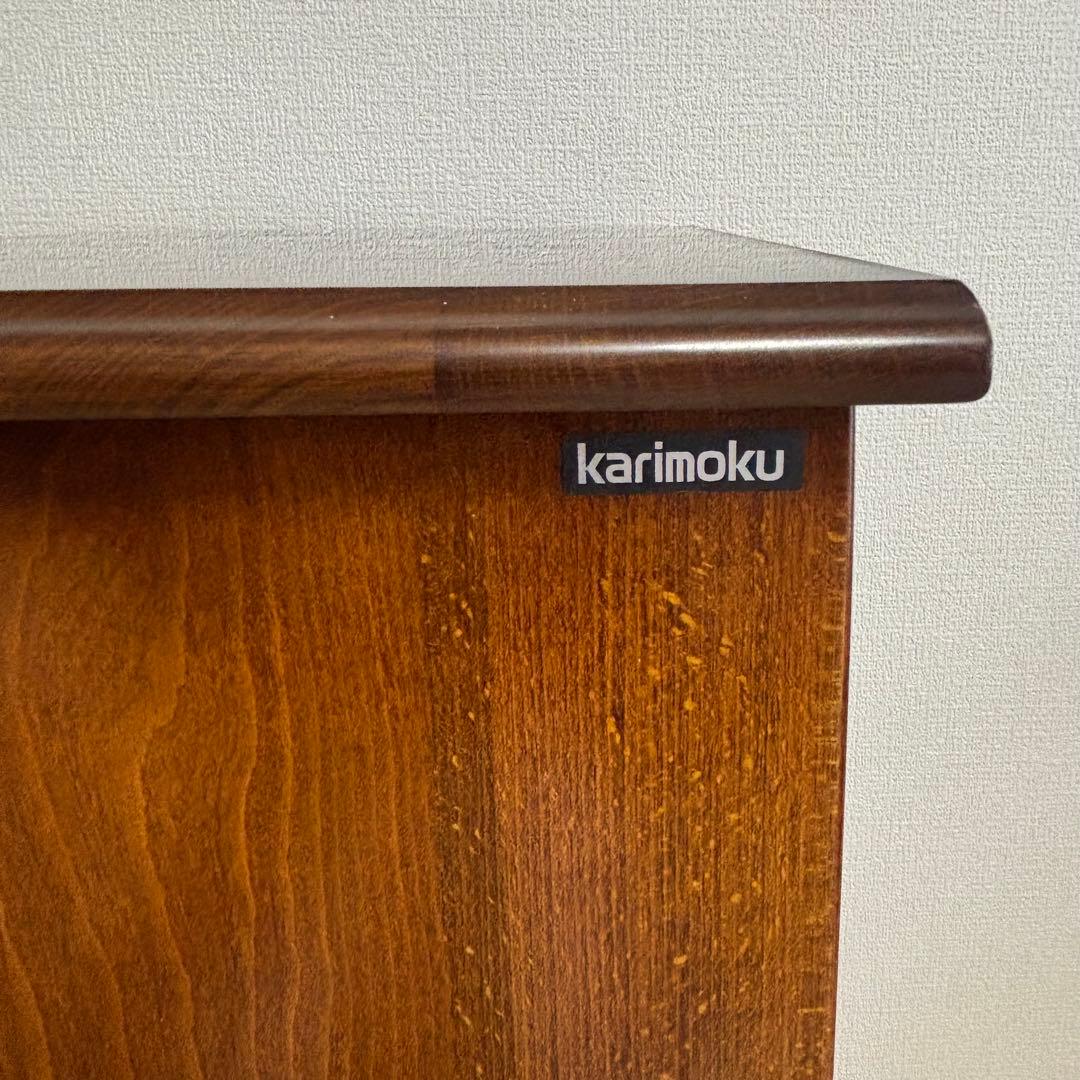 【美品】Karimoku カリモクコロニアル 電話台 サイドキャビネット