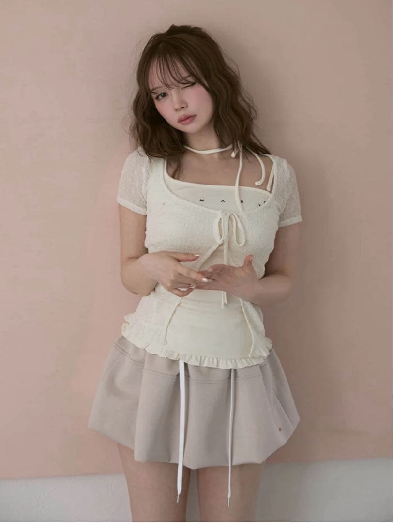 トップス andmary Claire set tops