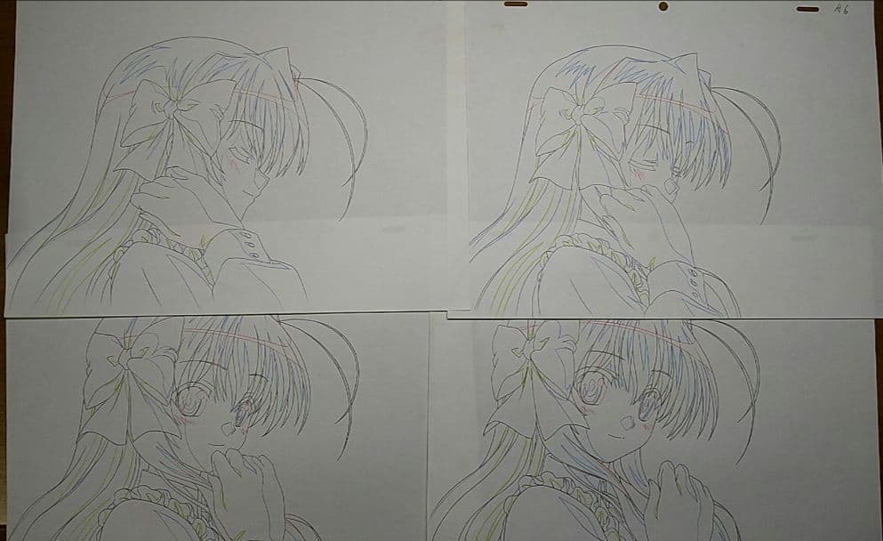 fortune arterial 直筆原画(動画) 瑛里華