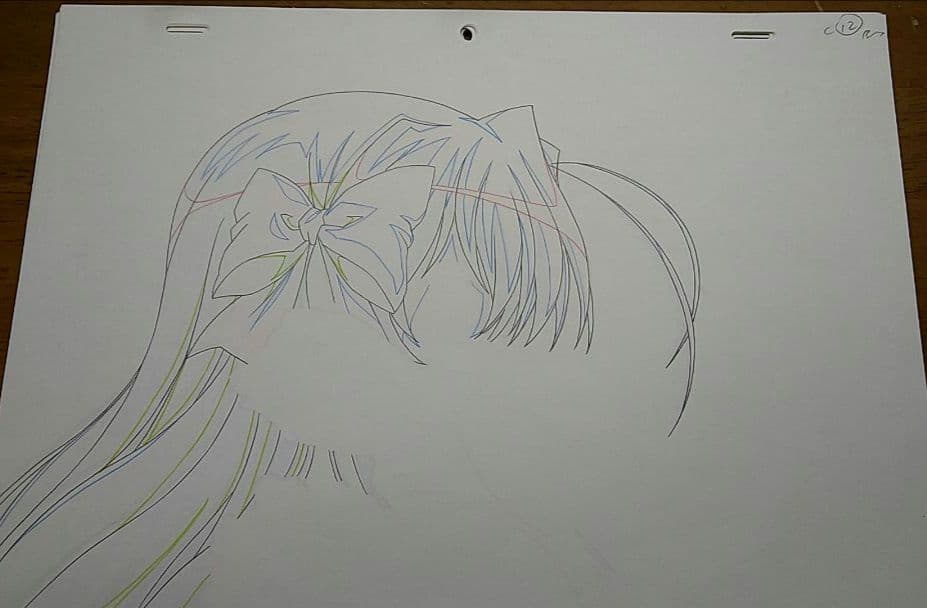 fortune arterial 直筆原画(動画) 瑛里華