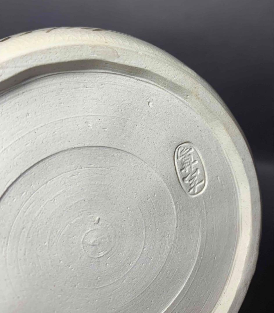 茶道具　秋草絵細水指　真葛　裏千家　鵬雲斎