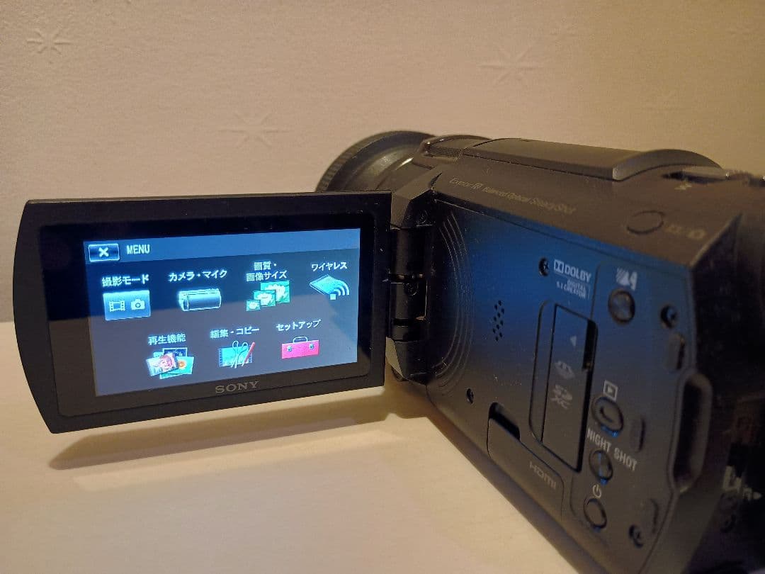 SONY 4Kビデオカメラ FDR-AX55