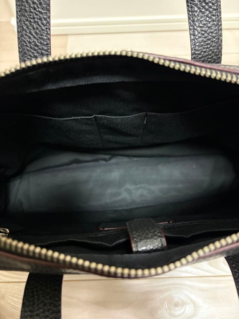 【美品】コーチ　ビジネスバッグ　2wayバッグ　ブラック