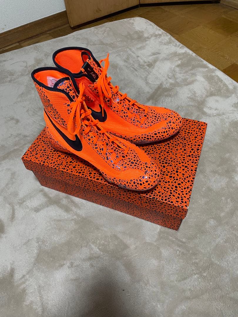 NIKE マチョマイ２ボクシングシューズスペシャル・エディション/エレキトリック