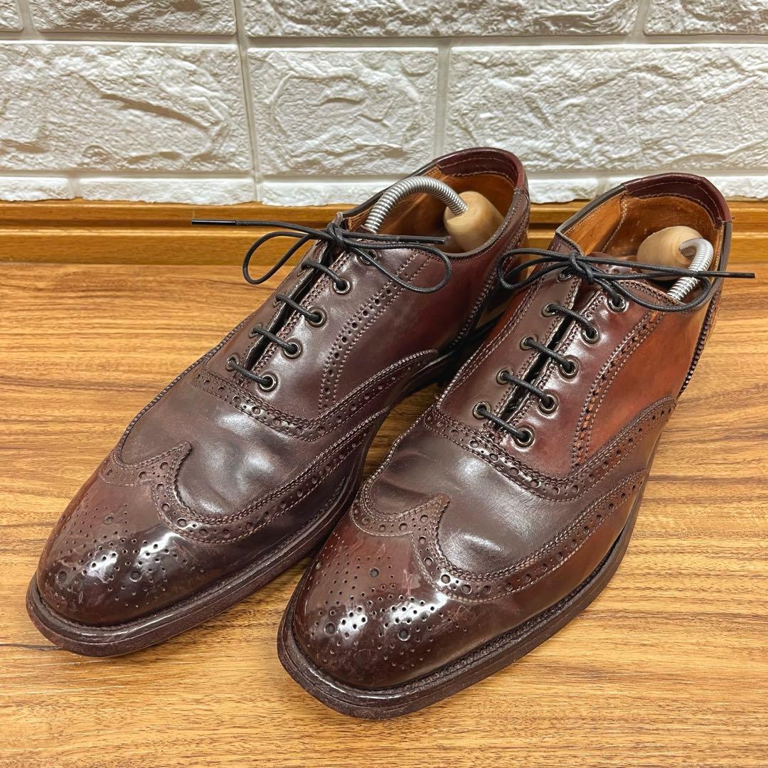 ブルックスブラザーズ　ALDEN シェルコードバン　ウイングチップ　9 1/2