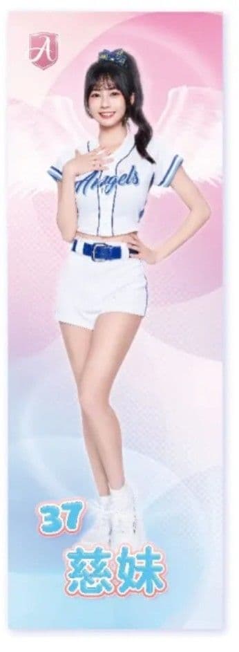 台湾チア 慈妹Joyce Fubon Angels 超大型応援タオル