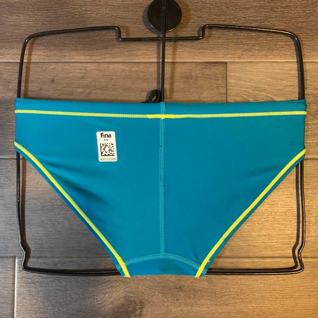 美品 asics アシックス 競パン SPURTeX ターコイズ