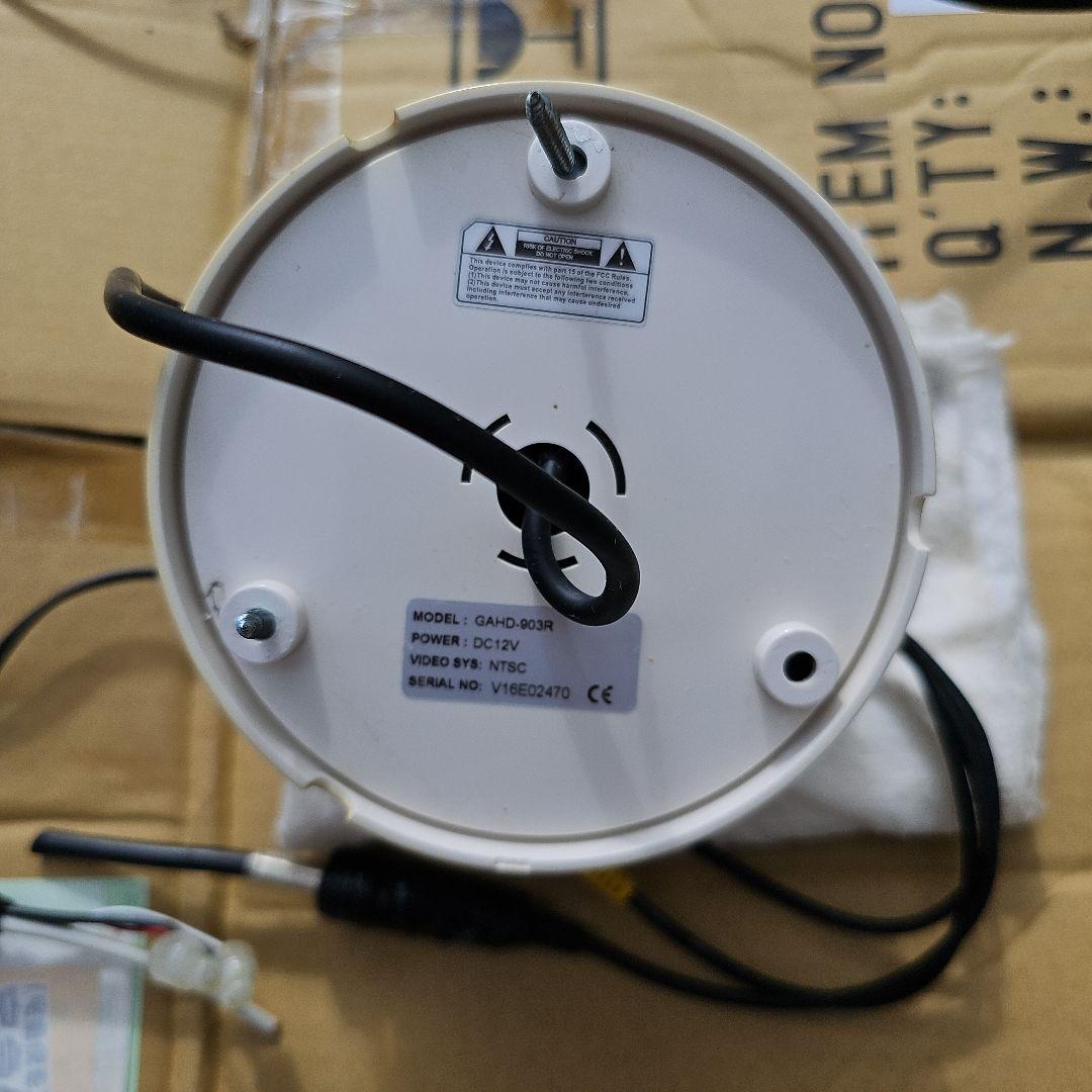 【中古】業務用防犯カメラセット