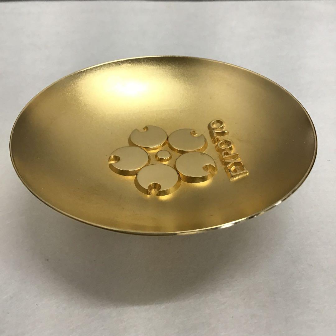 骨董品　万博記念金盃　EXPO‘70大阪万博記念品　共箱•証紙　S1051KP