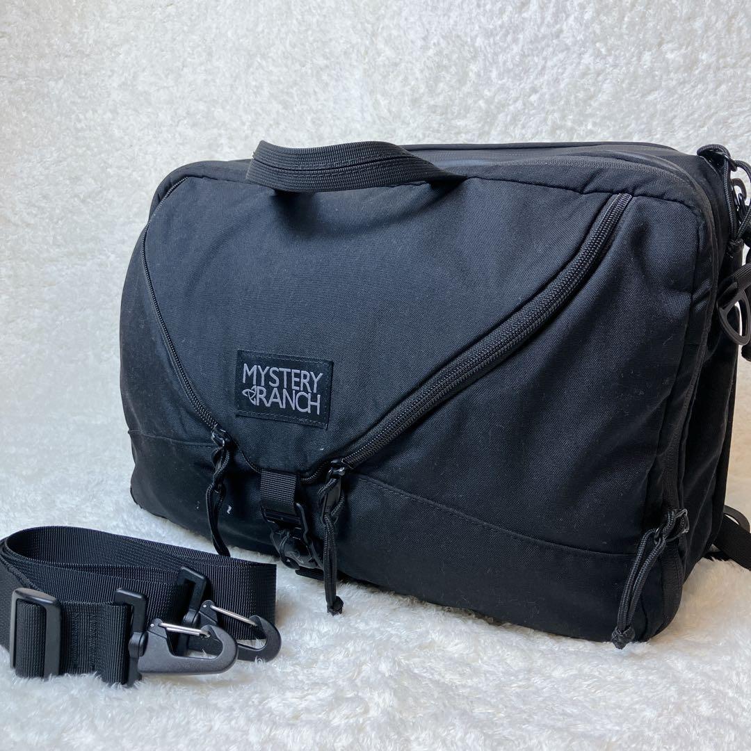 MYSTERY RANCH 3way ブリーフケース リュック マチ拡張 黒