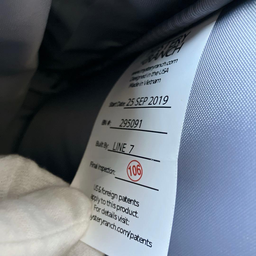 MYSTERY RANCH 3way ブリーフケース リュック マチ拡張 黒