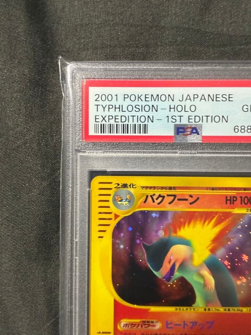 世界330枚 PSA10 バクフーン カードe 2001 106 40