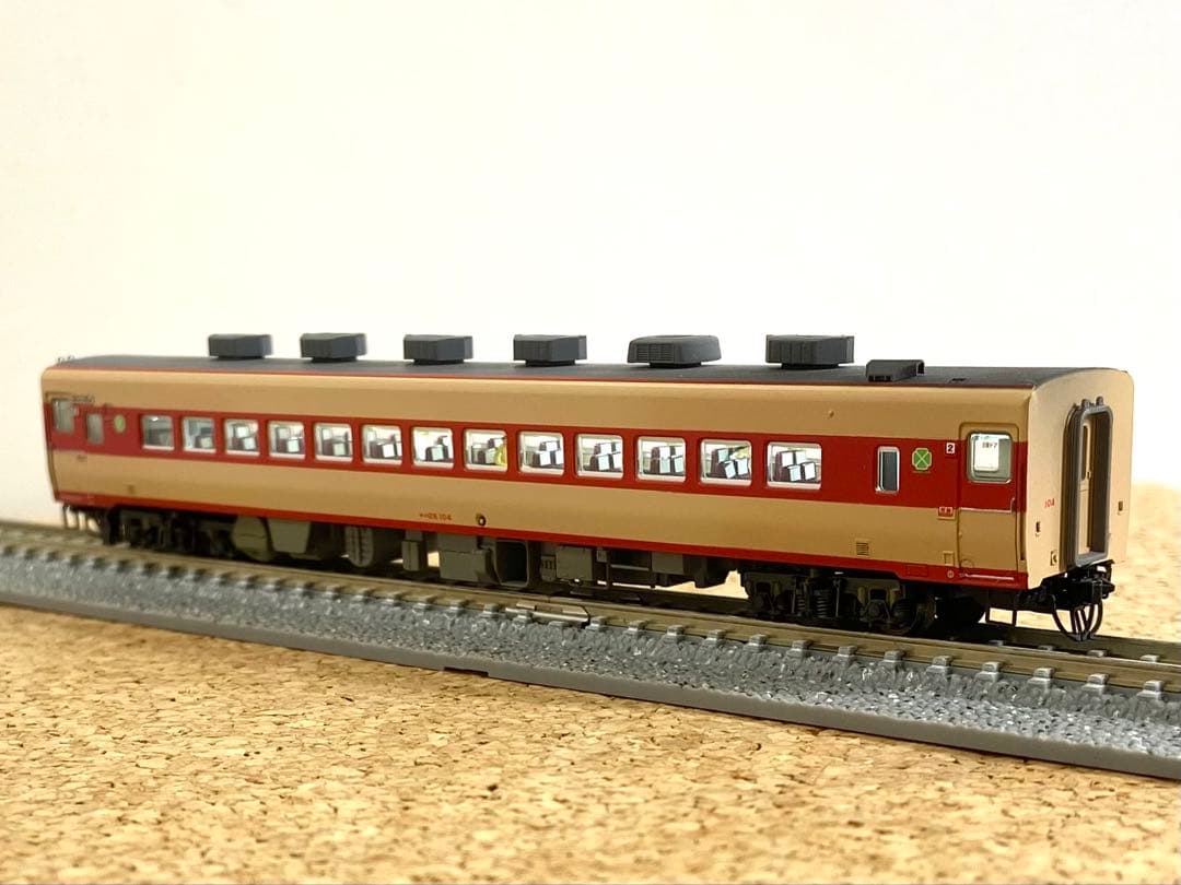 Nゲージ　TOMIX 国鉄 キハ56系急行ディーゼルカー６両ウェザリング加工車両