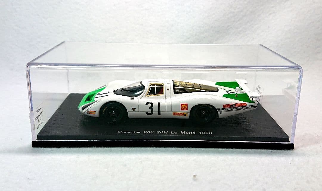 スパーク 1/43 ポルシェ 908 #31 P.P LM1968