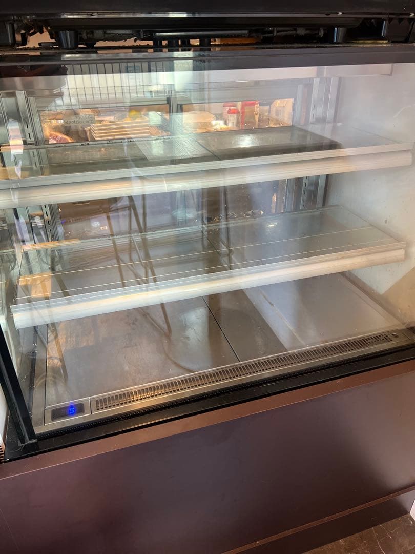 冷蔵ショーケース 3段 ガラスドア
