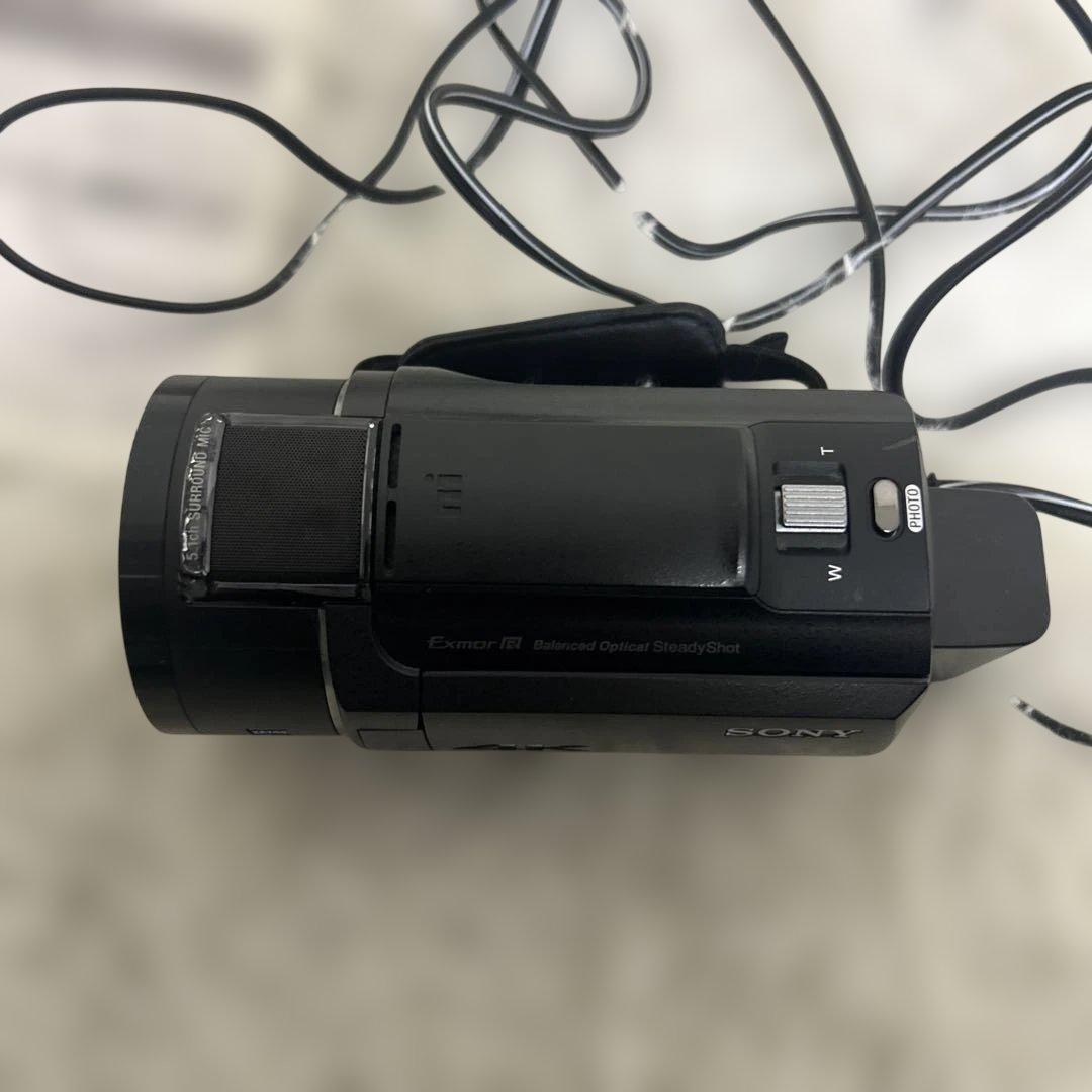 【動作確認済み】ソニー SONY ビデオカメラ FDR-AX40 4K 黒