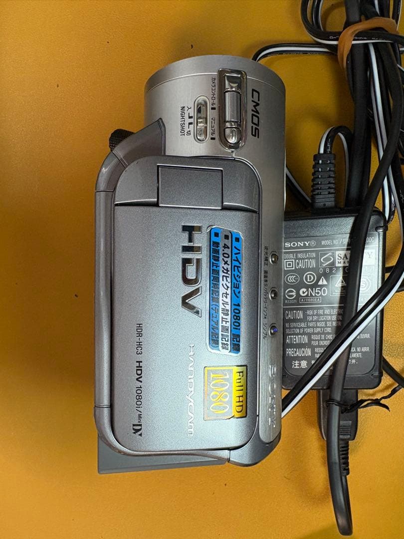 SONY ハンディカム HDR-HC3 ビデオカメラ　充電器　作例あり