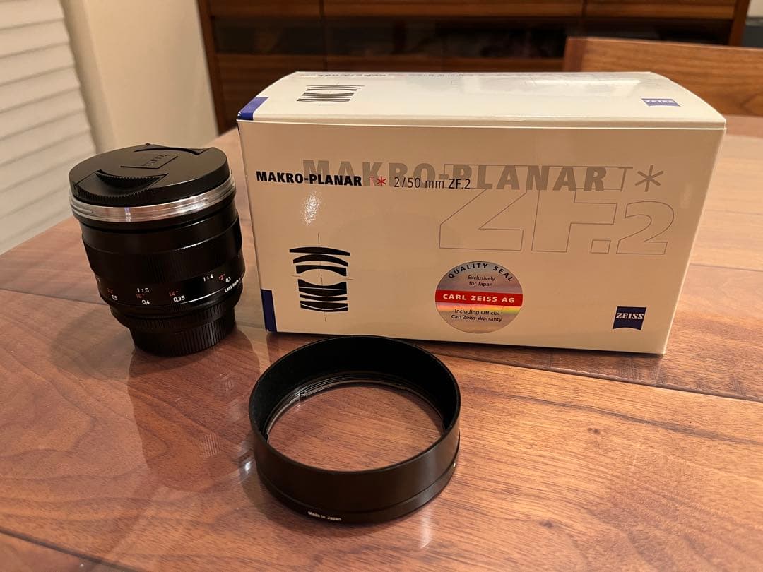 ツァイス　マクロ・プラナーMakro Planar T* 2/50ｍｍ ZF.2