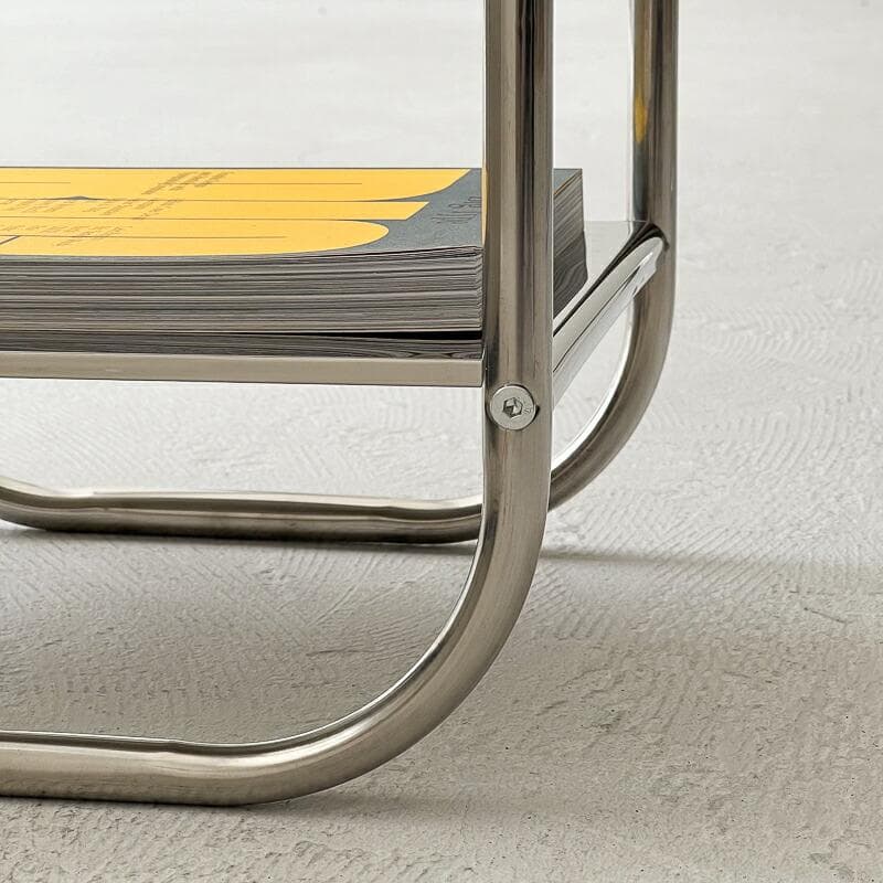 ※格安出品 ステンレス２段アーチサイドラック 【ART OF BLACK】 韓国