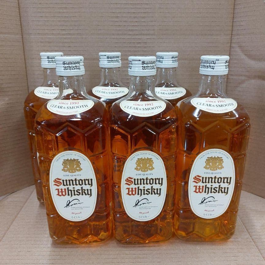 サントリーウイスキー『白角』６本
