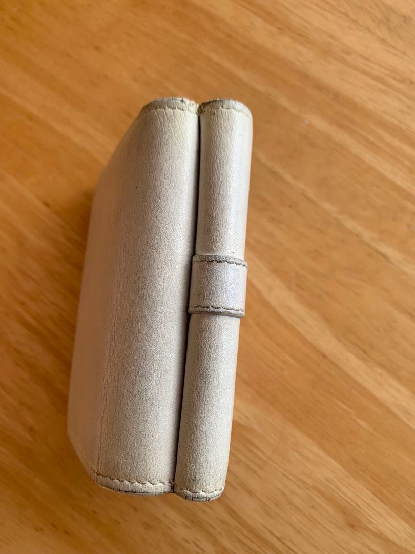 ★SAINT LAURENT★ホワイト 三つ折り財布