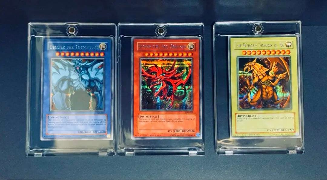 遊戯王 オシリスの天空竜 オベリスクの巨神兵 ラーの翼神竜 GBⅠ