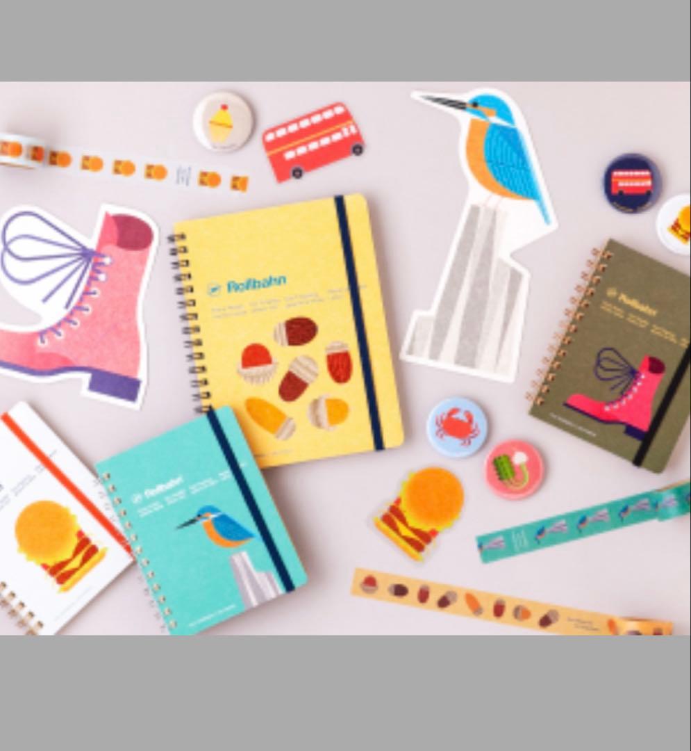 バラ売りNG!廃盤品●武政諒ロルバーンL ポケット付きメモ　4種類セット　第二弾