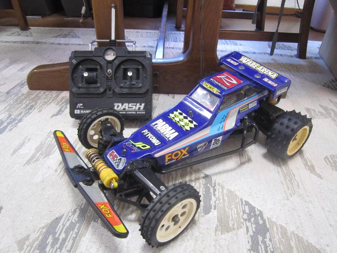 完全動作品 1/10 タミヤ フォックス 2WD 送料込 FOX フルベアリング