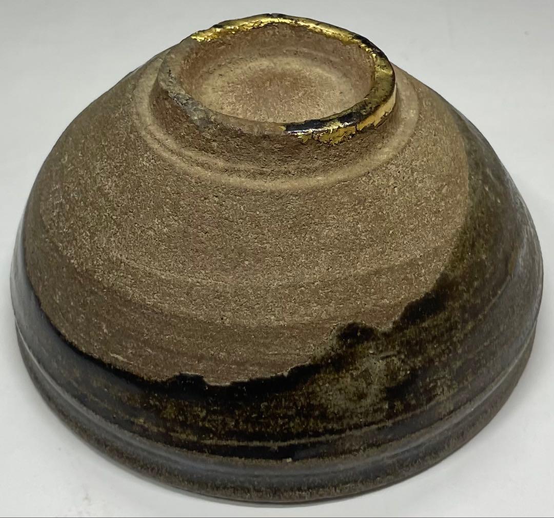 天目茶碗　宋　吉州窯　本金直し　時代箱　Y687