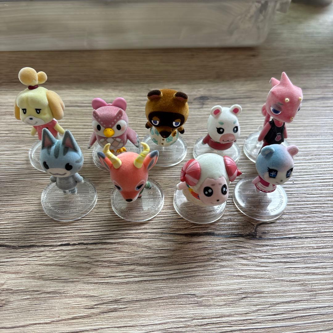 あつまれ どうぶつの森　ともだちどーる　フィギュア　9体　まとめ売り