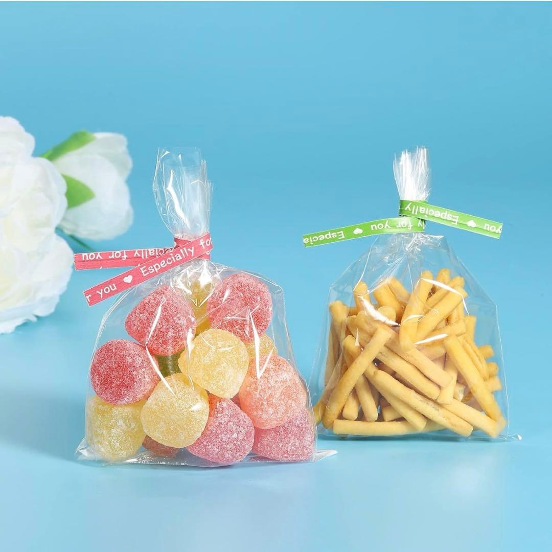 ラッピングタイ モール プレゼント バレンタイン クッキー 小物 梱包 モール