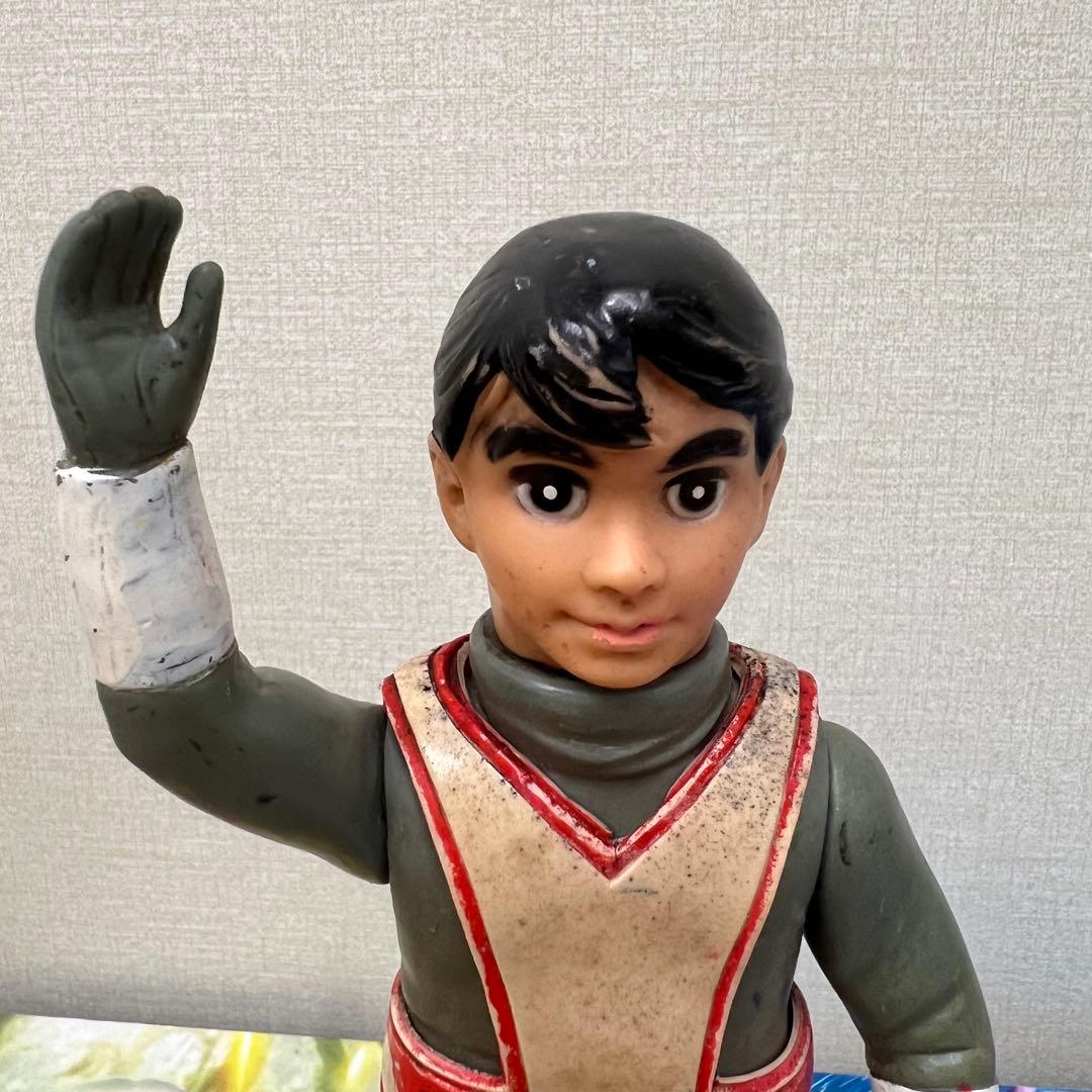 志*人様 希少ビンテージソフビ【シルバー仮面 】 面取れ　旧バンダイ 　TBS