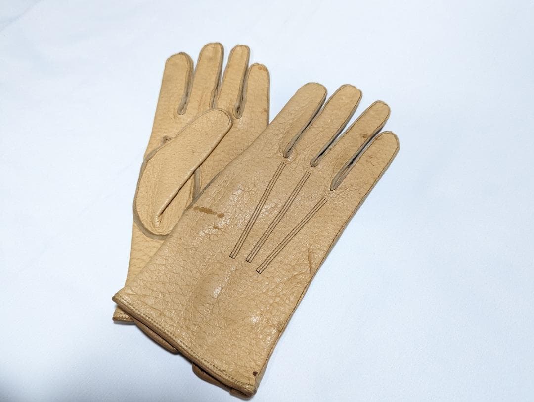 英国製ペッカリーグローブ 革手袋 Austin Reed 40sヴィンテージ
