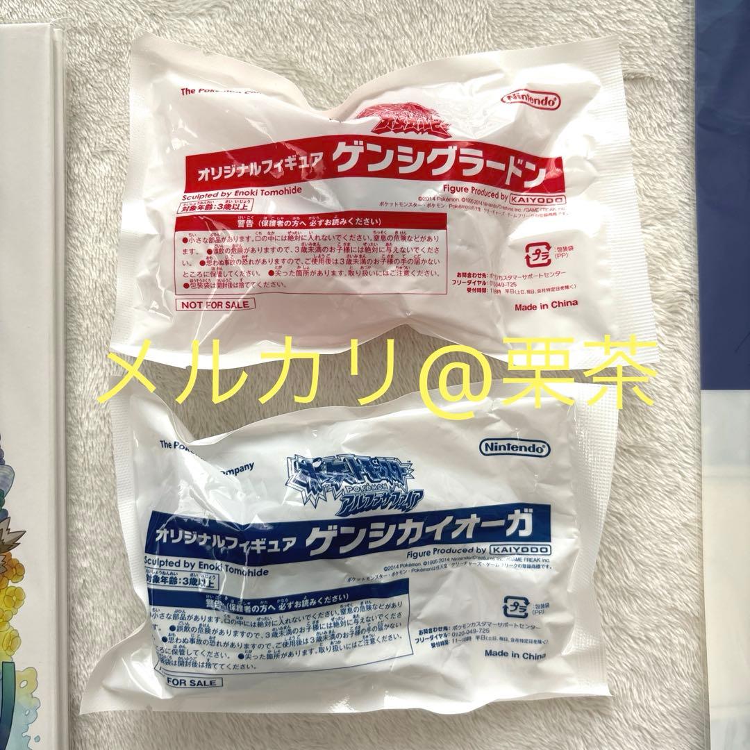 【ポケモンORAS】ポケモンセンター限定購入特典　ニューホウエンアートブック他