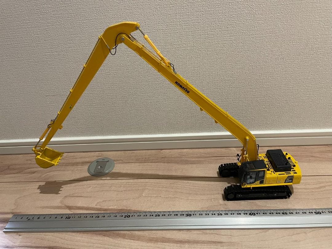 コマツ 1/50 コマツ KOMATSU PC400LC ロングアーム カスタム