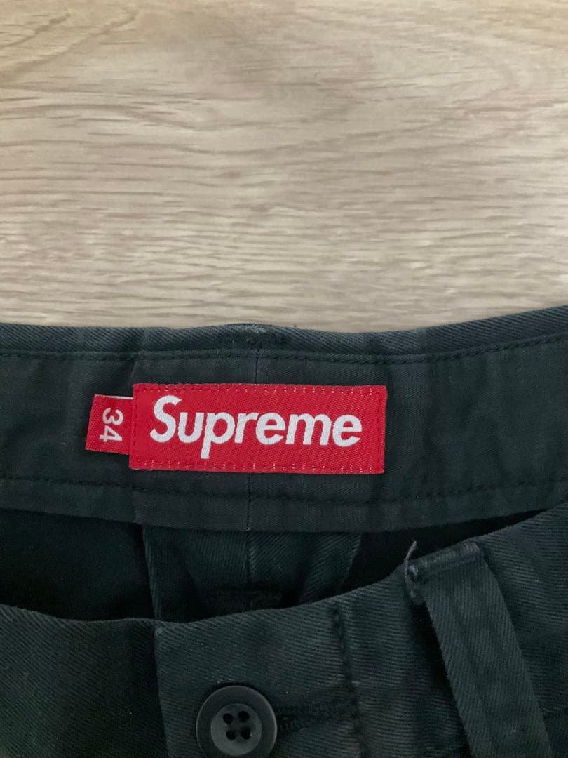 パンツ Supreme chino pant 24ss black 34