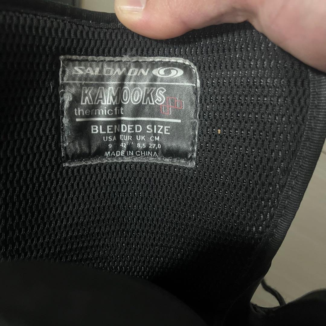 SALOMON サロモン 27.0cm スノーボードブーツ　入れ物付き