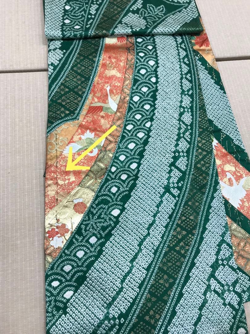 梅乃【136】正絹　振袖　フルセット　大きいサイズ　総絞り　成人式　大人　2L