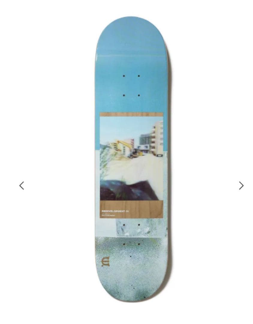 山口幸士　木製スケートボードデッキ