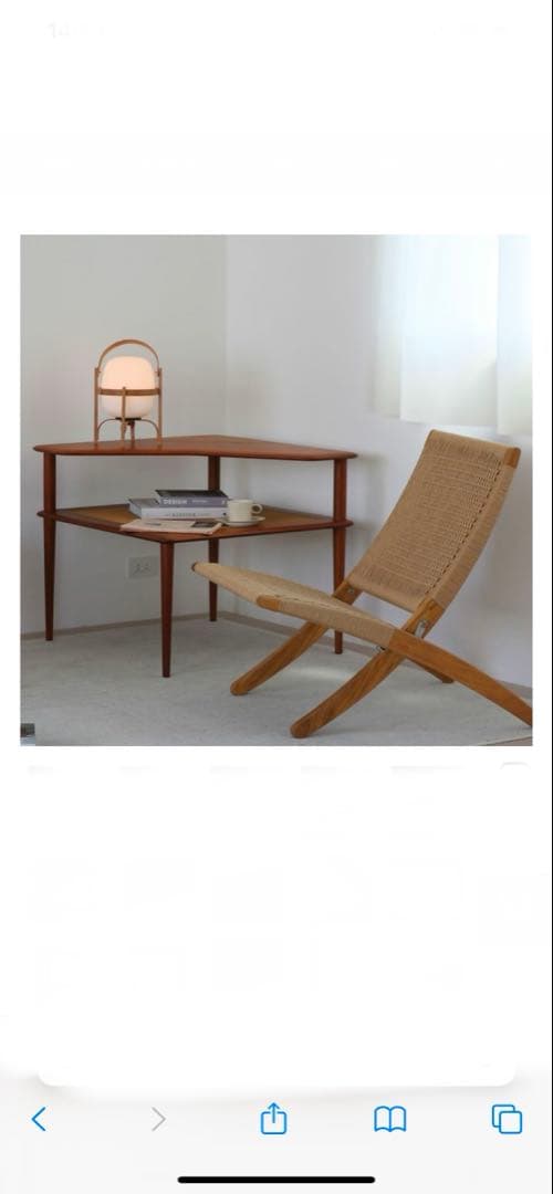 希少　デンマーク　ピーター・ビッツ＆オルラ・モルガードニルセン　コーナーテーブル