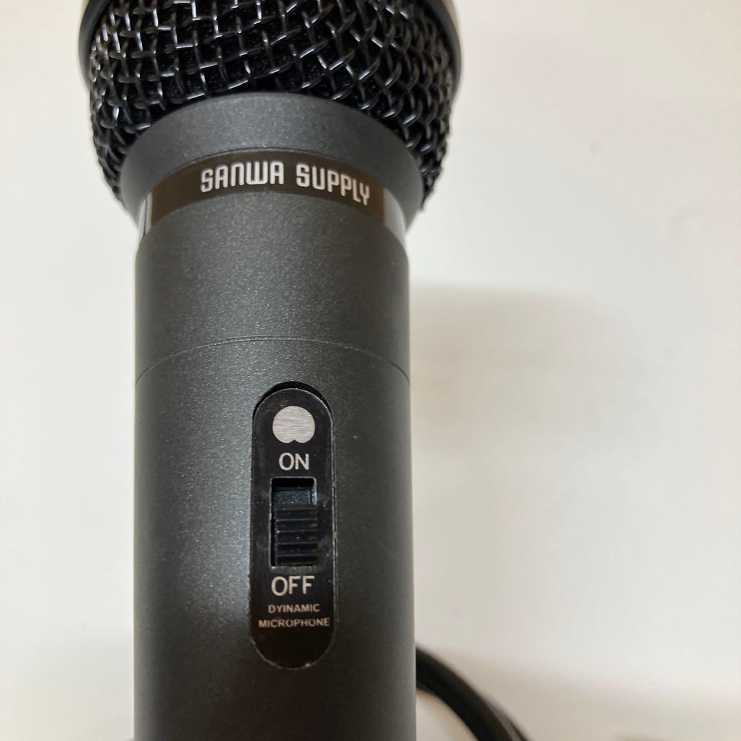 E13 SANWA サンワ MM-SPAMP マイク付き 拡声器スピーカー ①