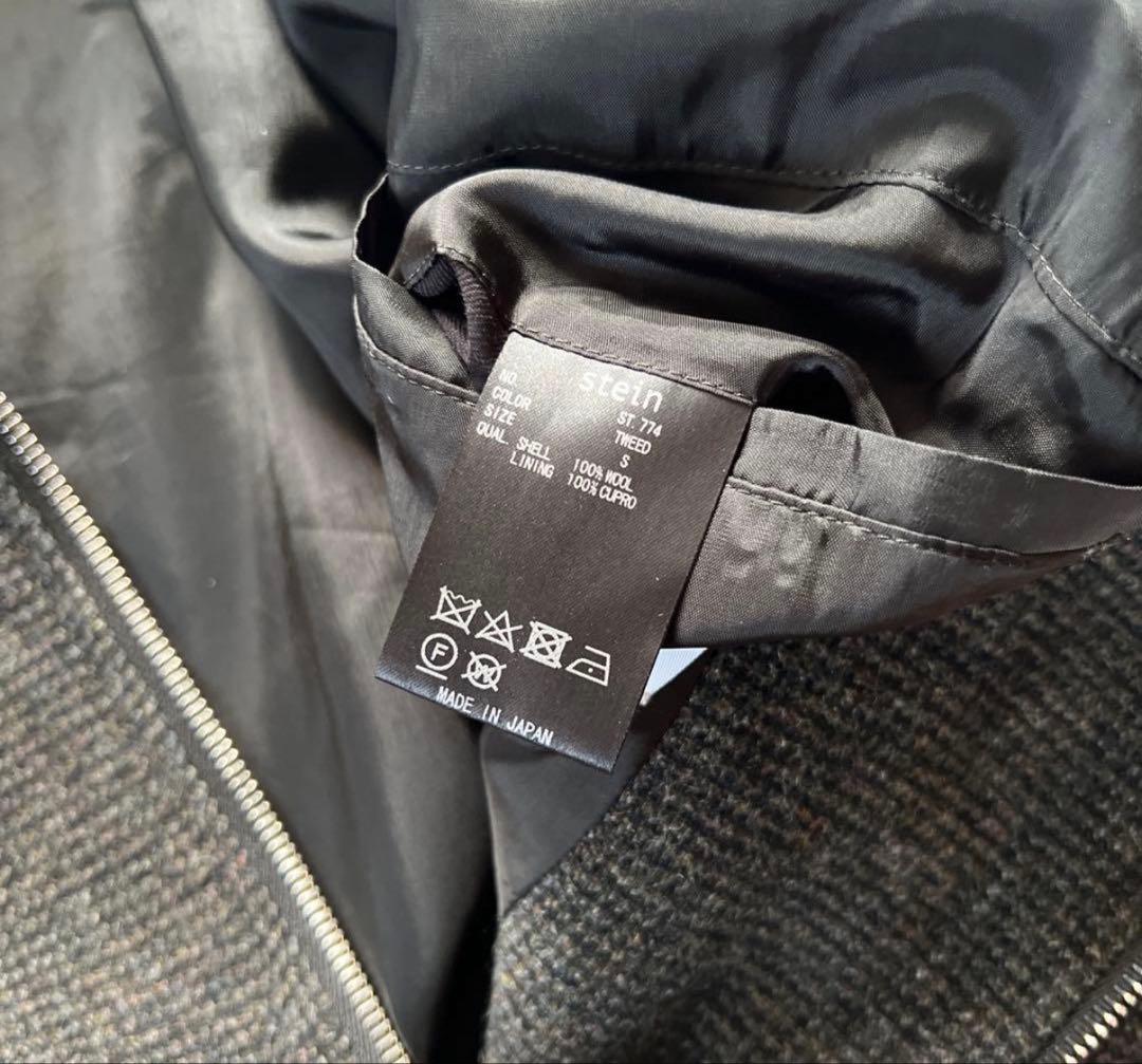 sssteinSTAND COLLAR ZIP BLOUSONシュタインブルゾン