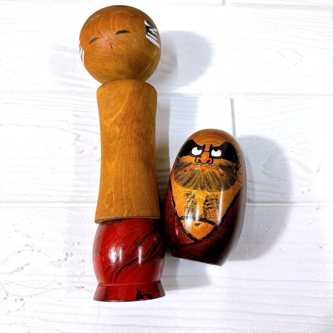 アンティーク伝統こけし人形 15体セットレトロ難あり