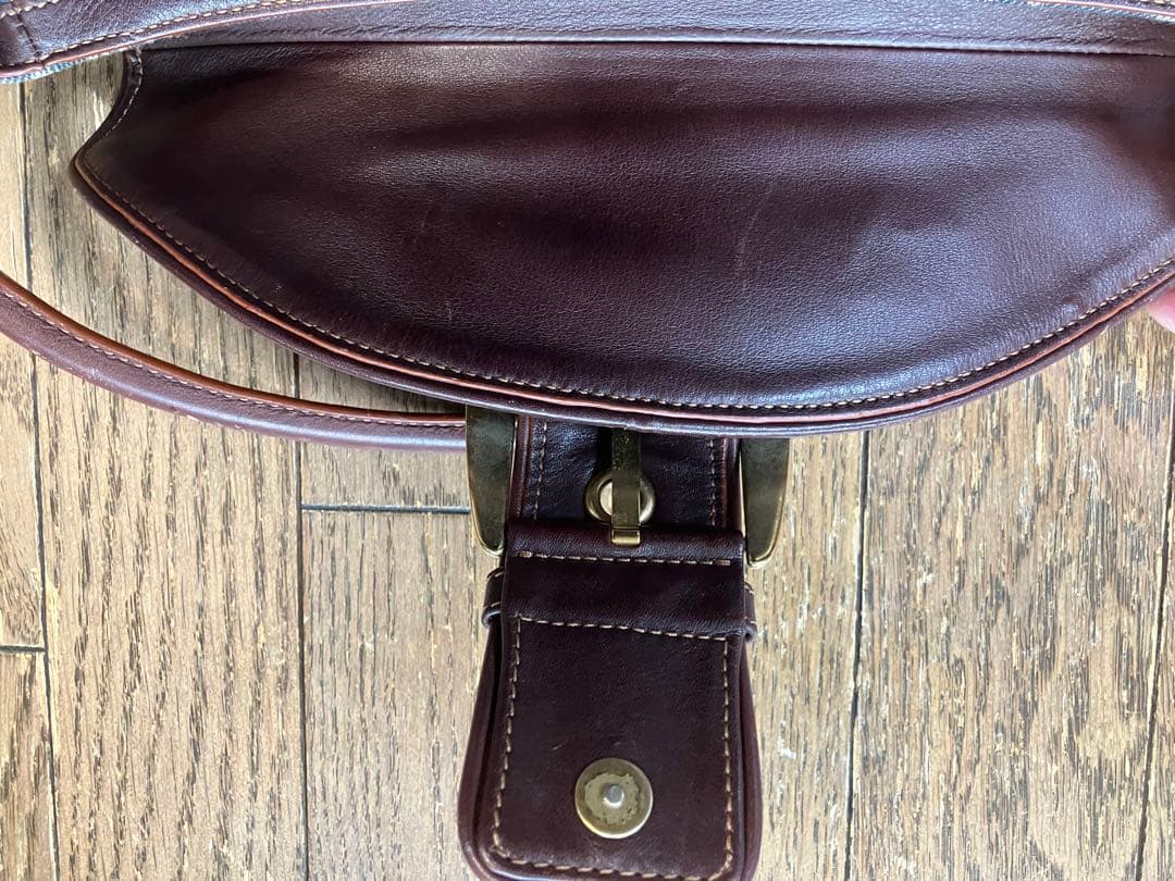 稀少 ヴィンテージ CELINEパリマカダムデニムハンドバッグ キャンバスレザー